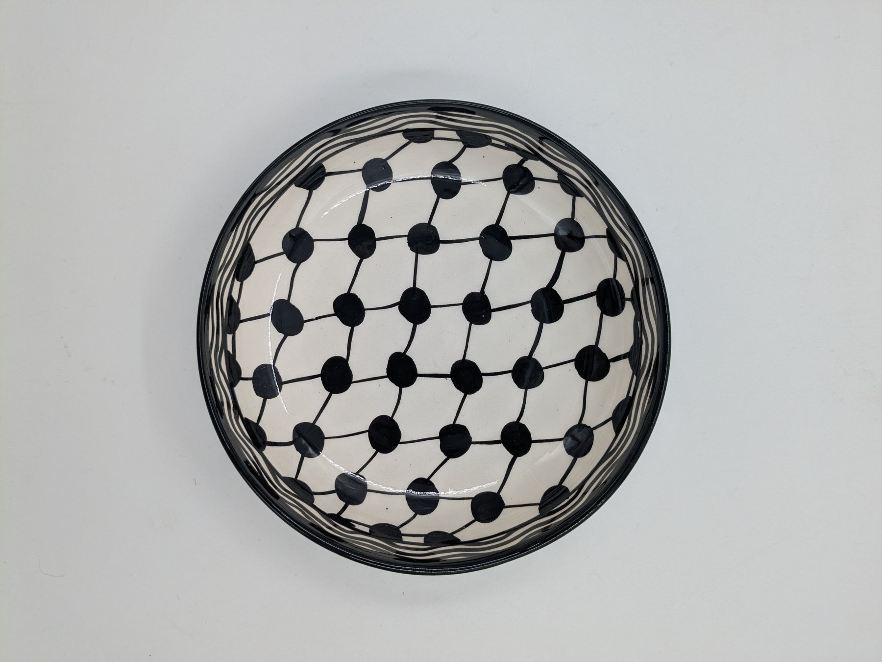 Jenin-skål oransje 15 cm