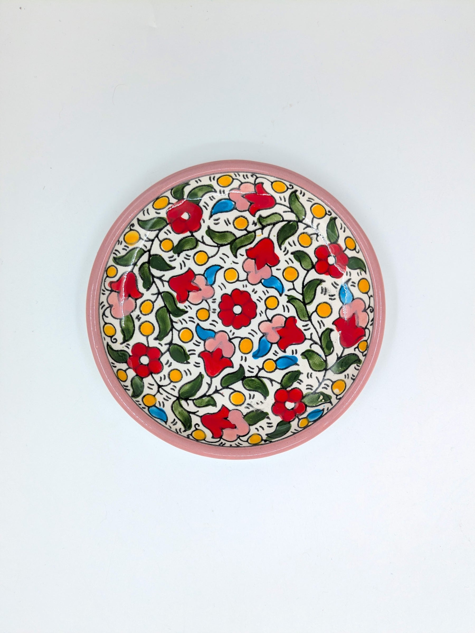 Piatto da torta - rosa