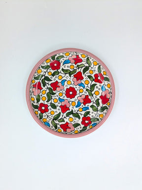 Piatto da torta - rosa