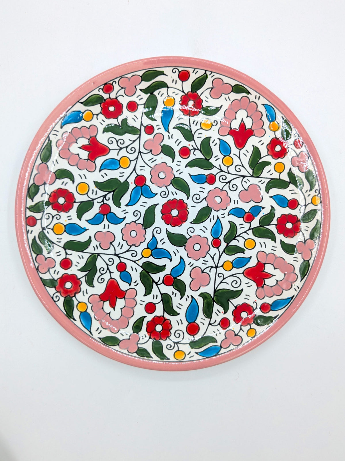 Lunchtallrik 19 cm - rosa
