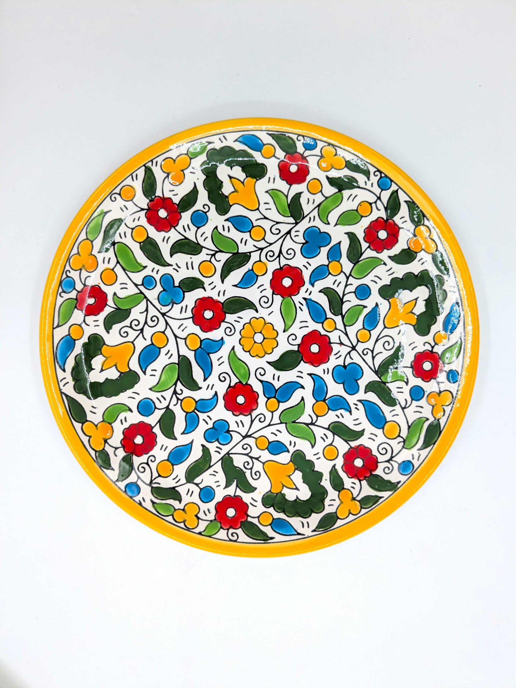 Dinner plate 26 cm - yellow