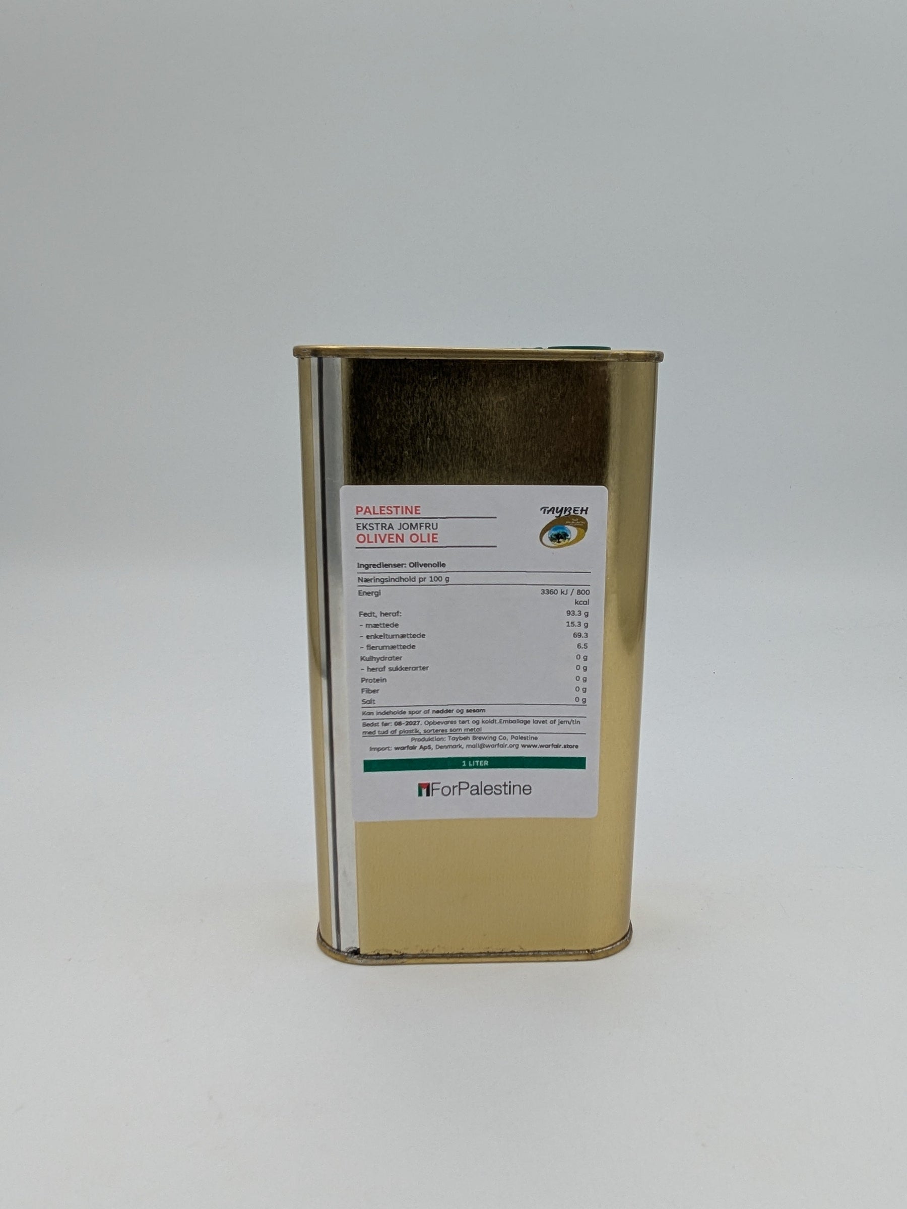 Natives Olivenöl extra aus Palästina - 1L