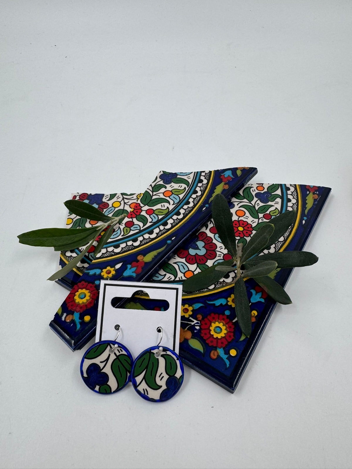 Håndlagde øredobber, 19 mm