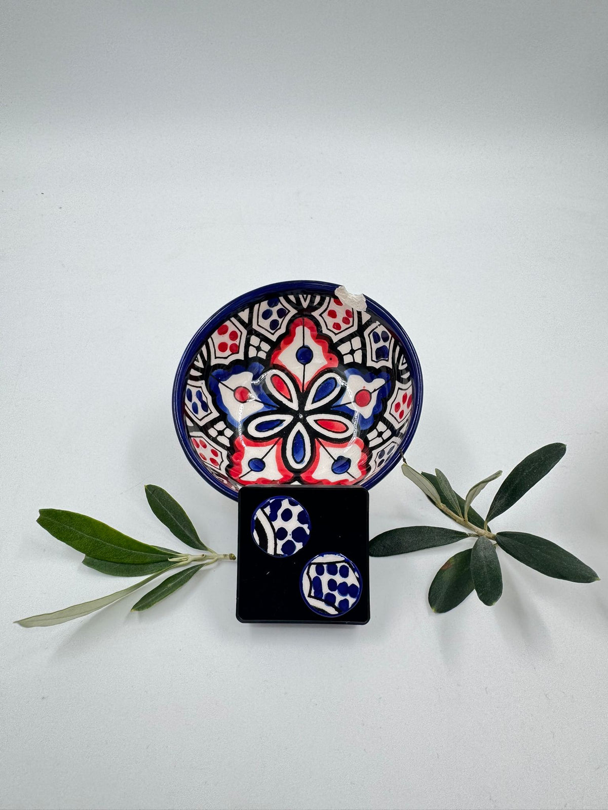 Håndlagde øredobber, 19 mm