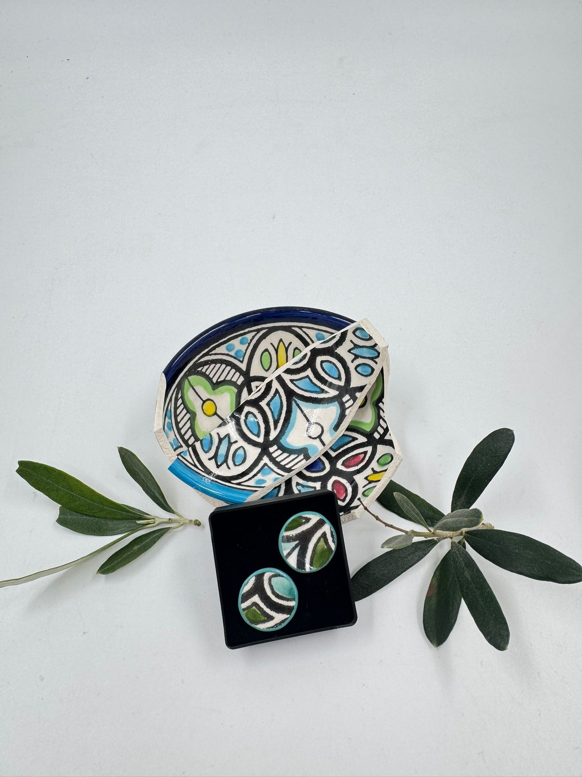 Håndlagde øredobber, 16 mm