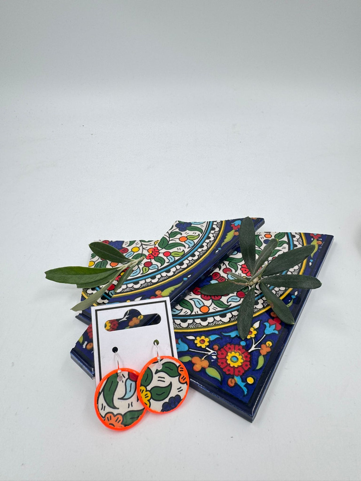 Håndlagde øredobber, 19 mm