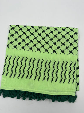 Hirbawi Kuffiyeh limegrønn