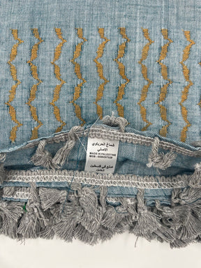 Hirbawi Kuffiyeh Grå og brun