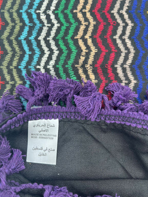 Hirbawi Kuffiyeh Svart og farger