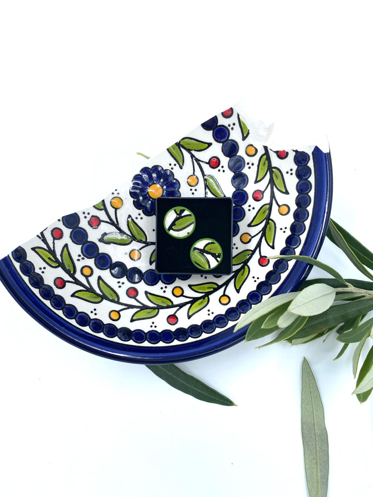 Håndlagde øredobber, 16 mm