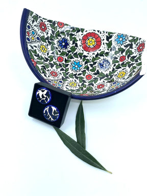 Håndlagde øredobber, 19 mm