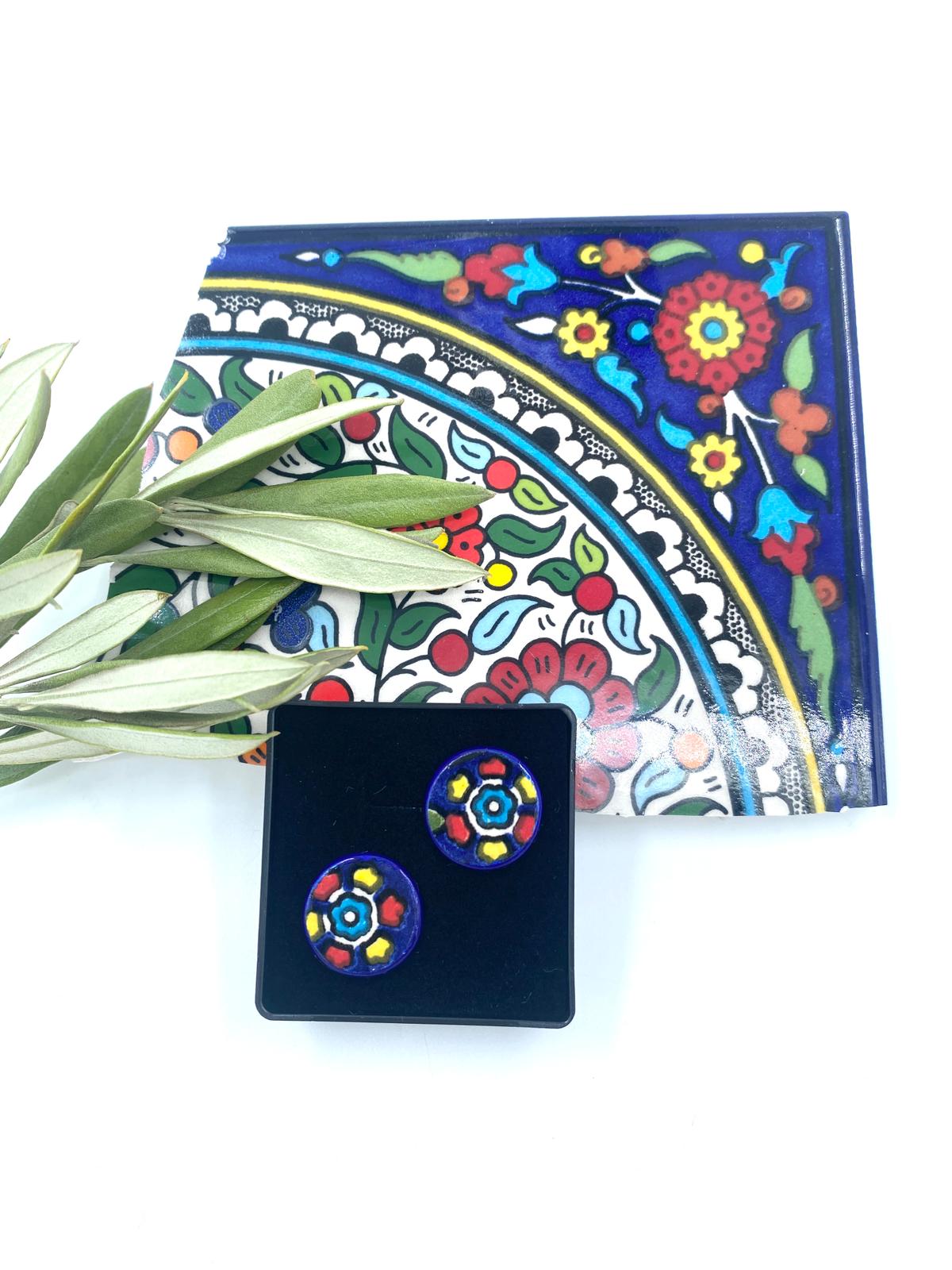 Håndlagde øredobber, 16 mm