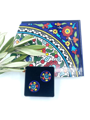 Håndlagde øredobber, 16 mm