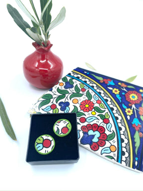 Håndlagde øredobber, 16 mm