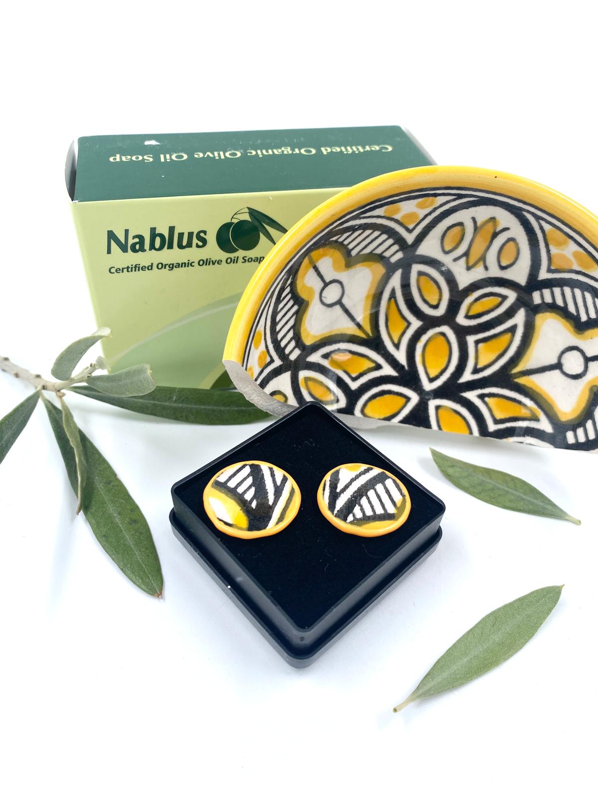 Håndlagde øredobber, 19 mm