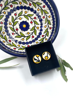 Håndlagde øredobber, 16 mm