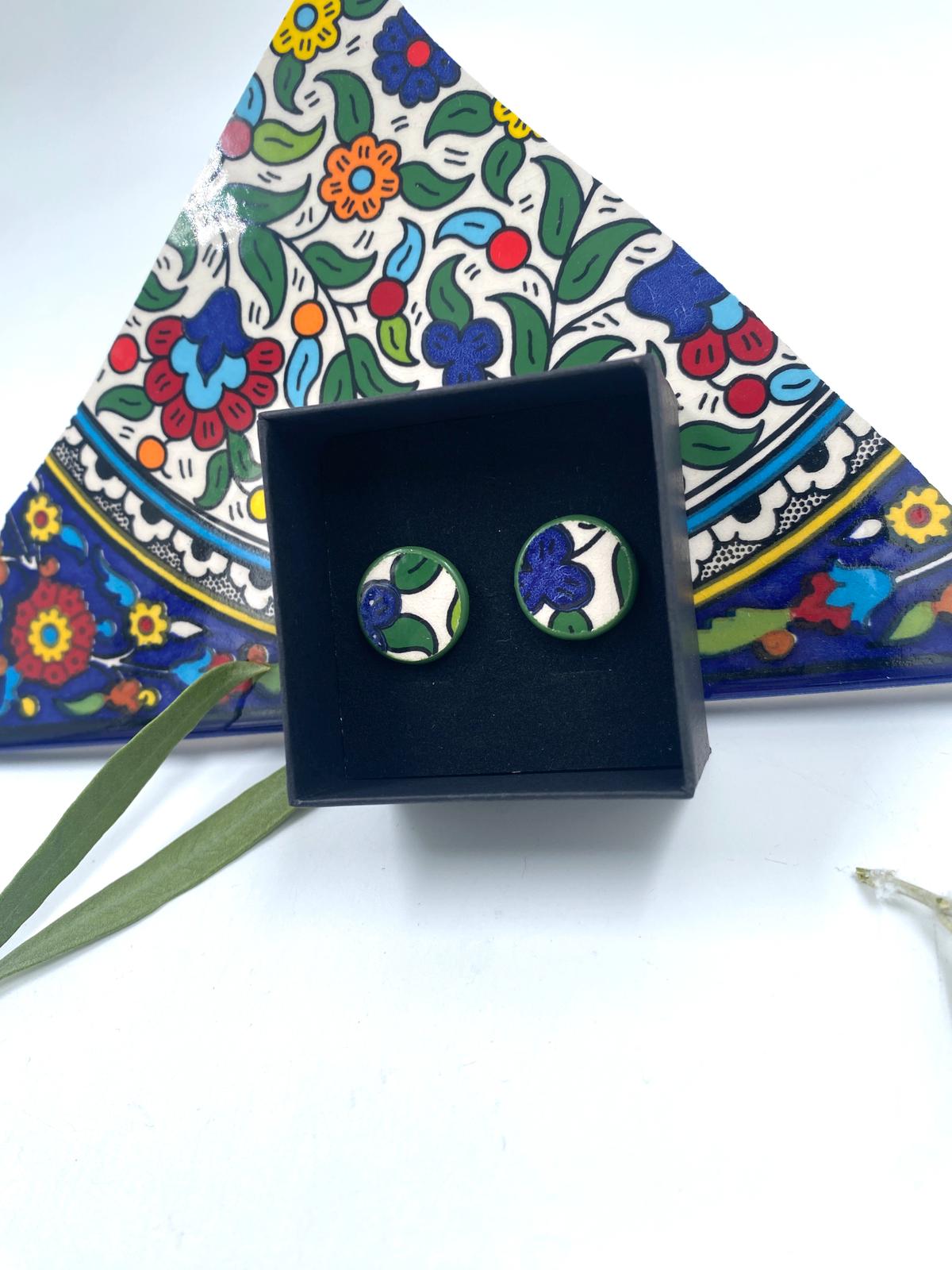 Håndlagde øredobber, 16 mm