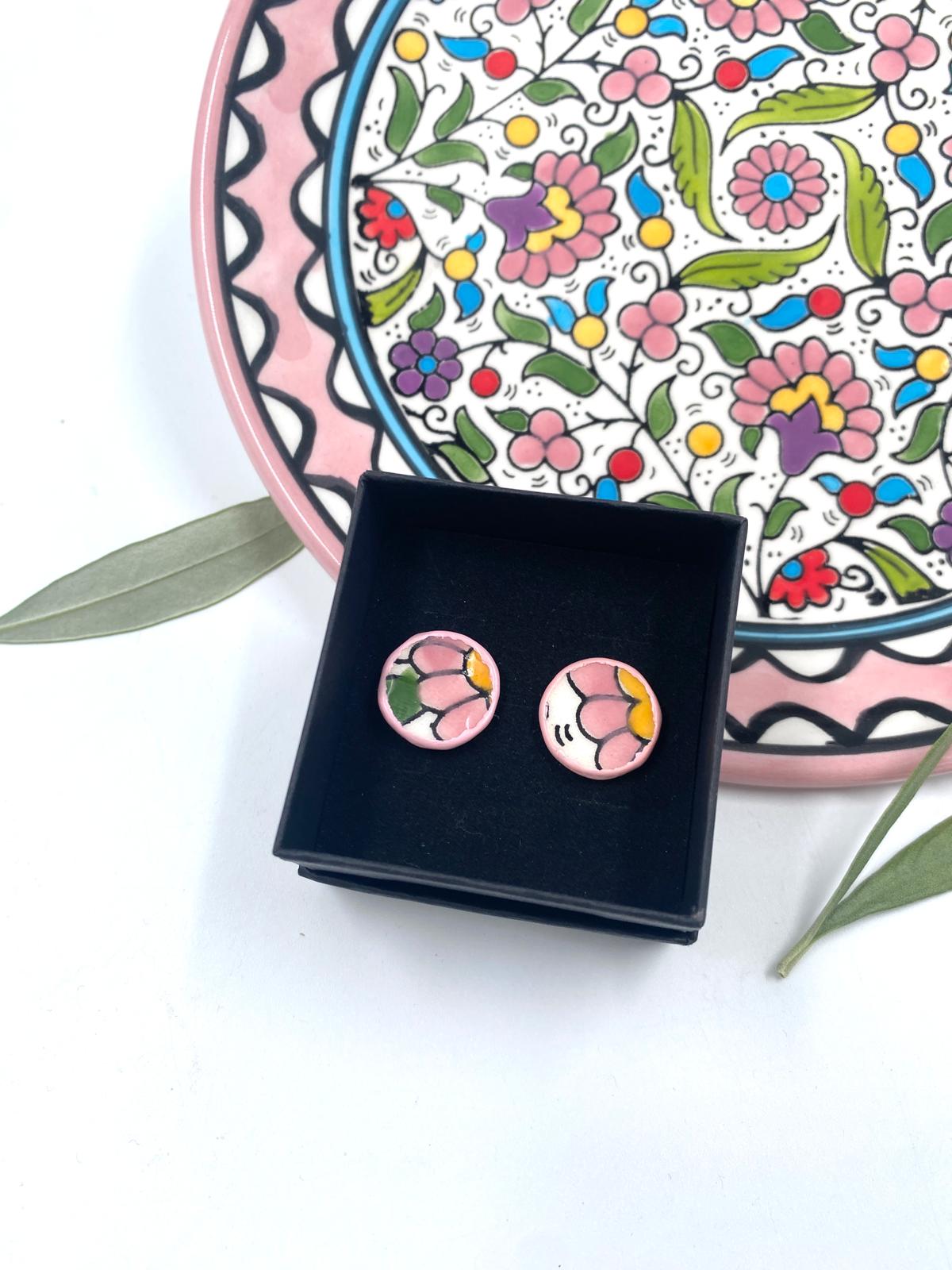 Håndlagde øredobber, 16 mm