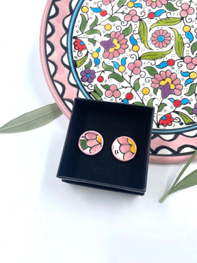 Håndlagde øredobber, 16 mm