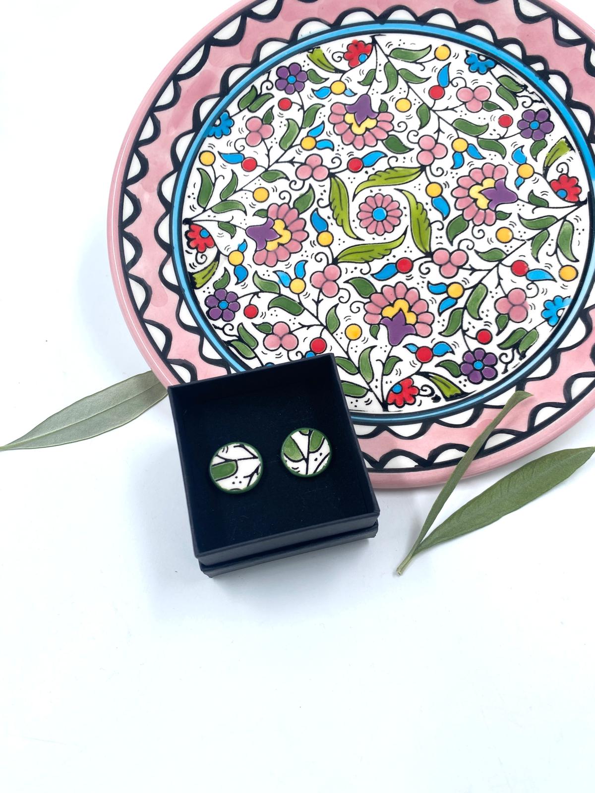 Håndlagde øredobber, 16 mm