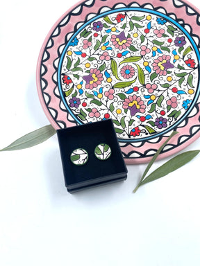 Håndlagde øredobber, 16 mm