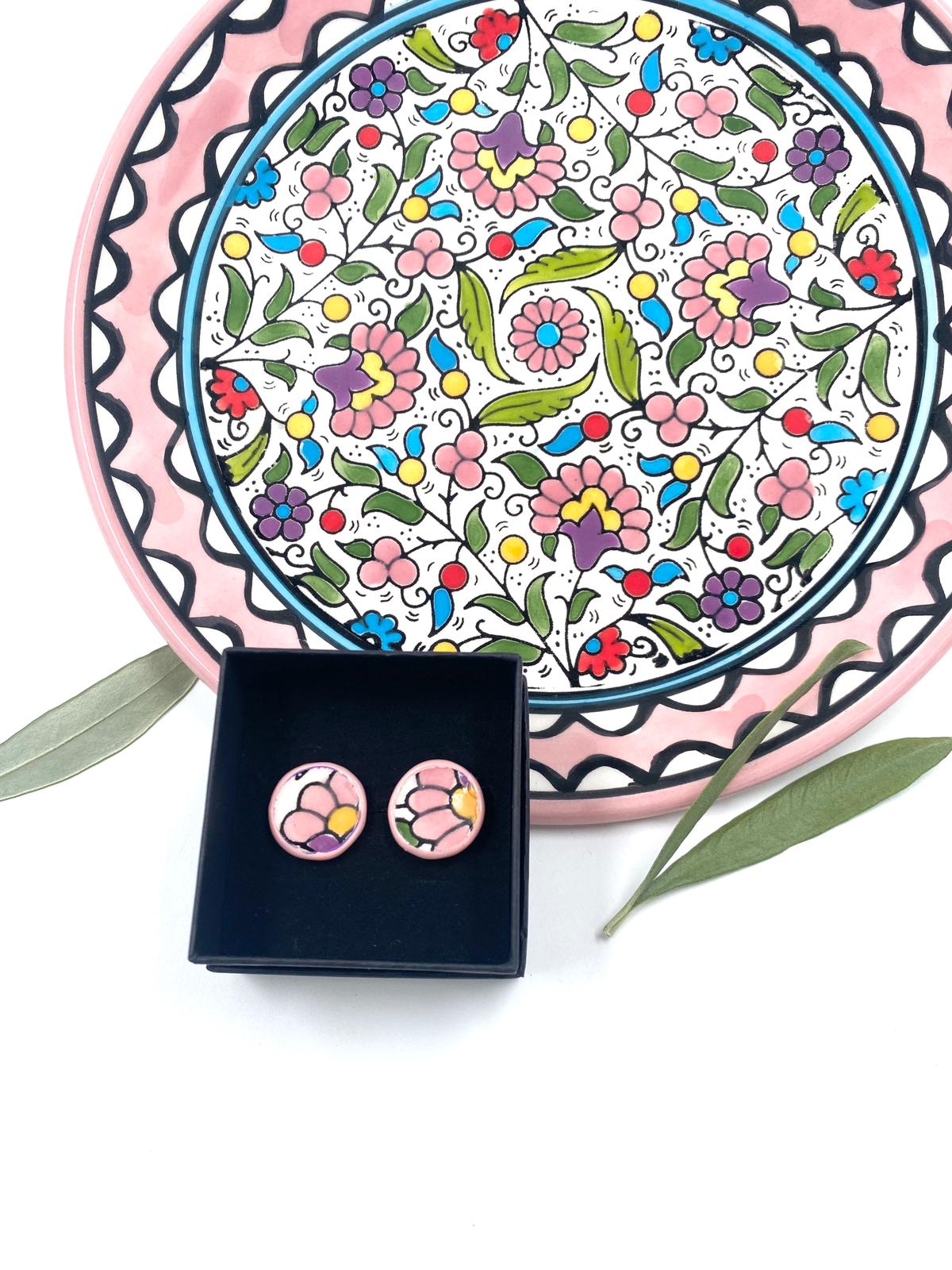 Håndlagde øredobber, 16 mm