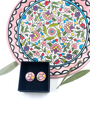 Håndlagde øredobber, 16 mm