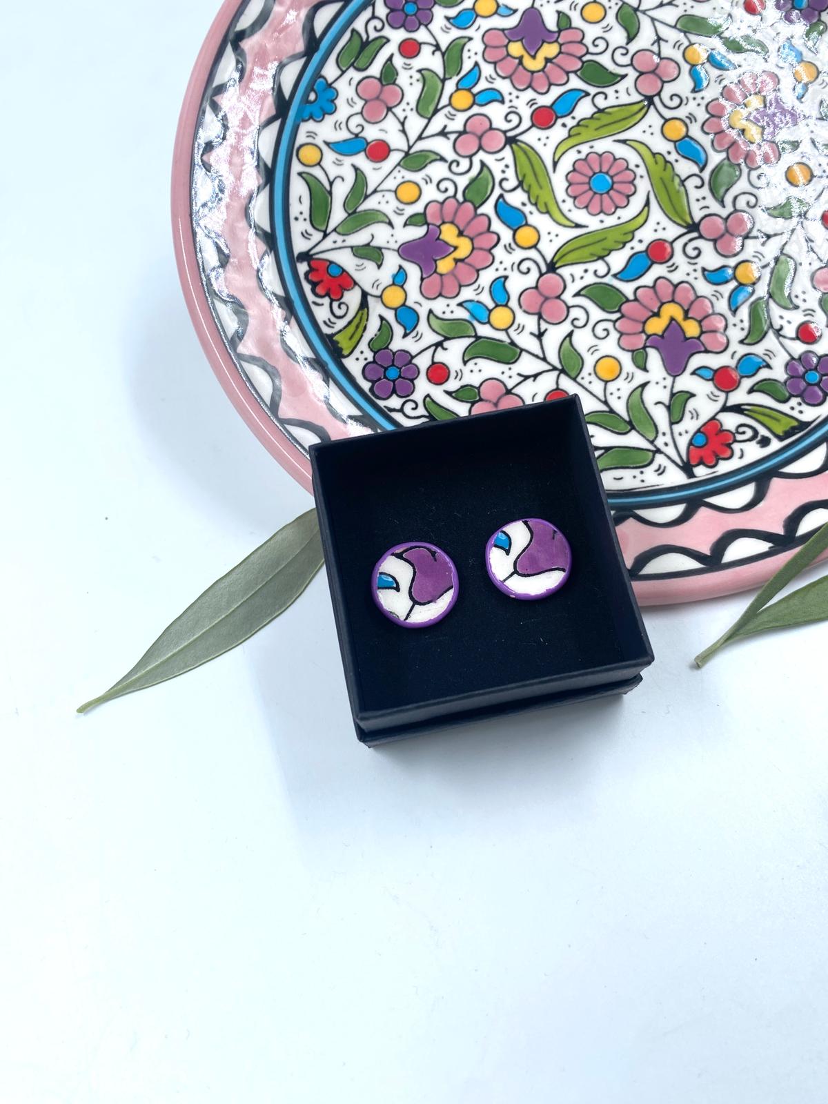 Håndlagde øredobber, 16 mm