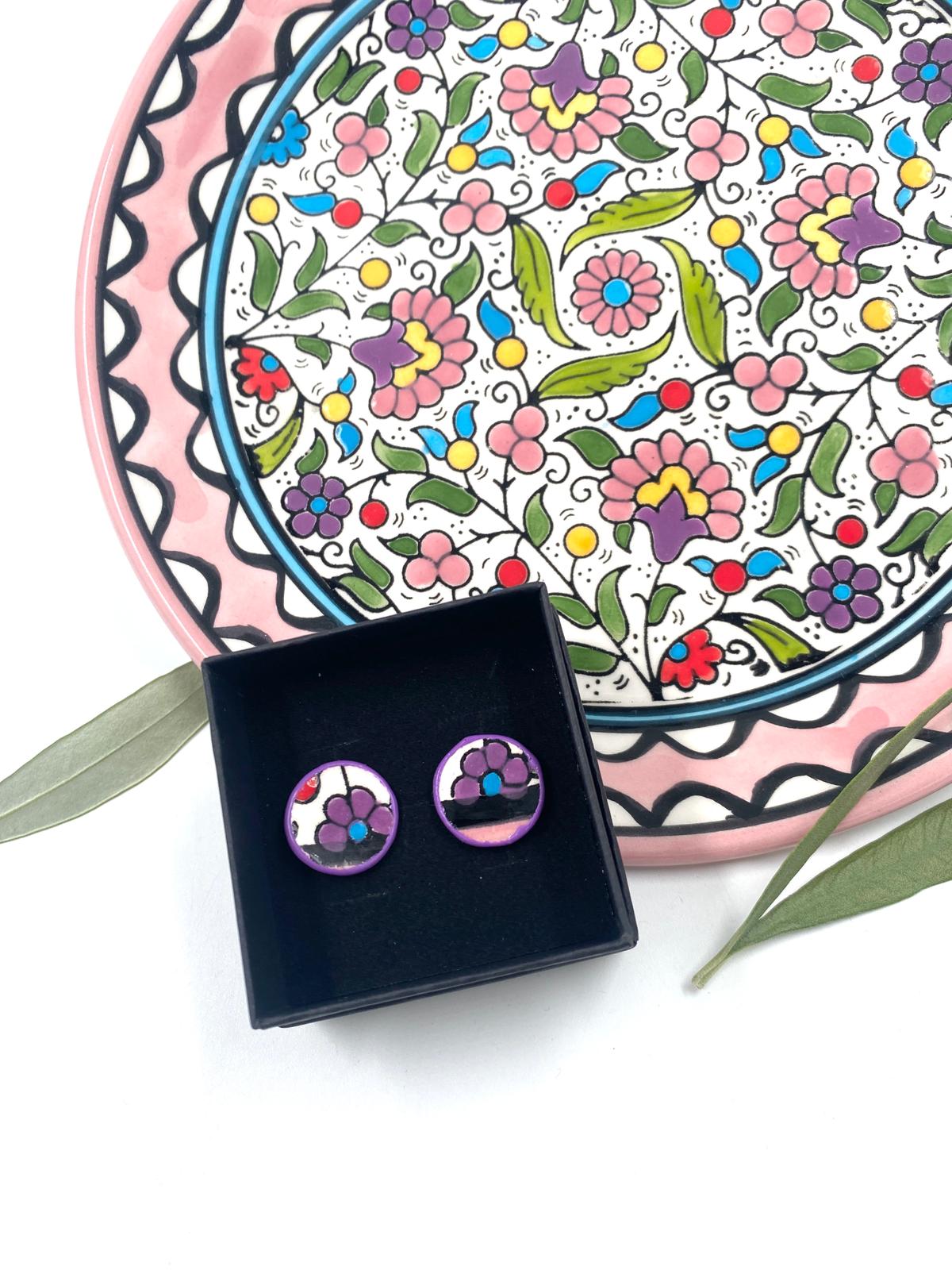 Håndlagde øredobber, 16 mm