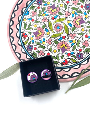 Håndlagde øredobber, 16 mm