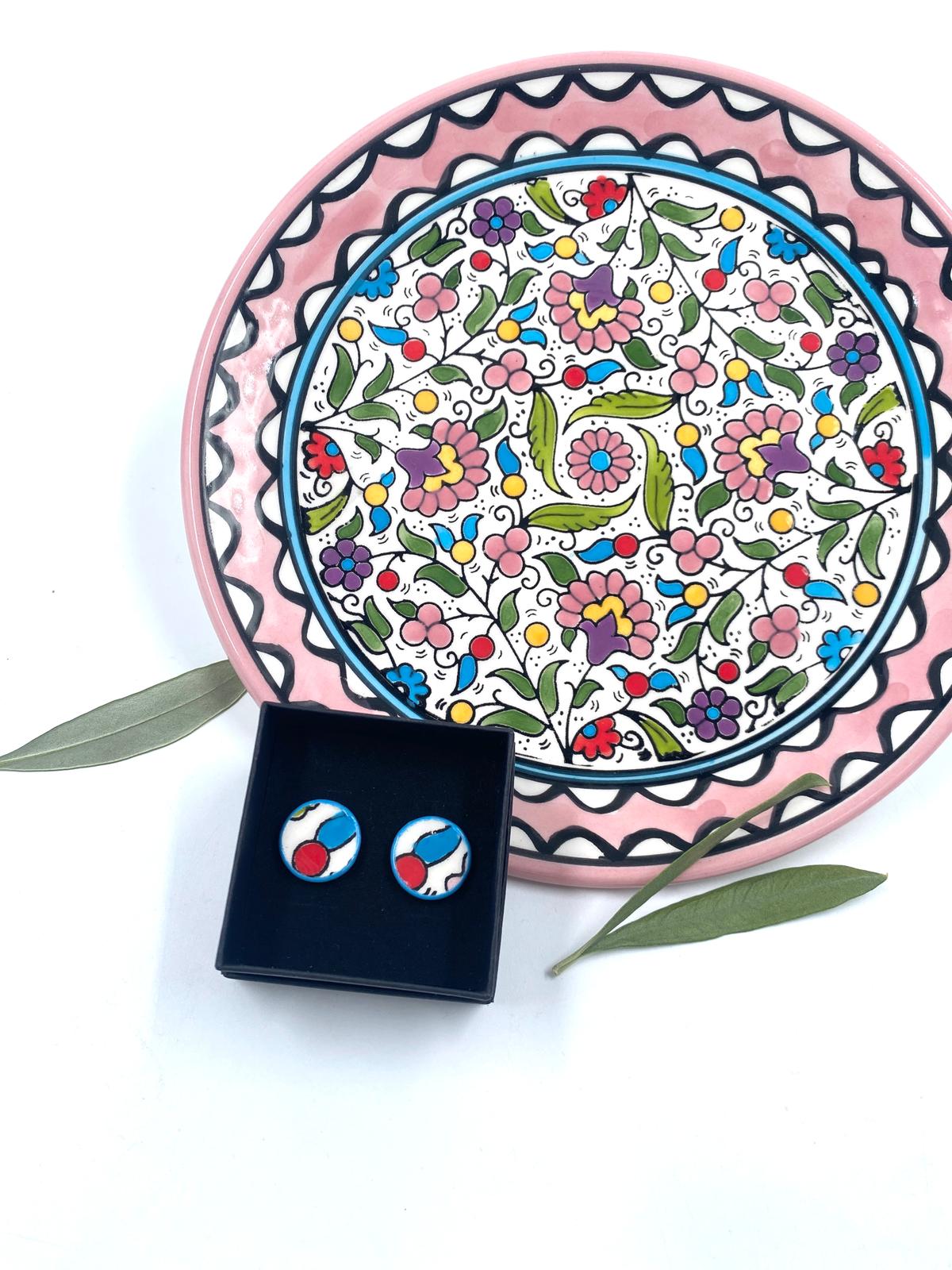 Håndlagde øredobber, 16 mm