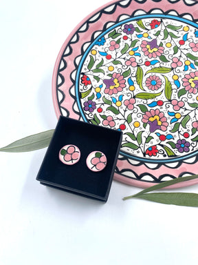 Håndlagde øredobber, 16 mm