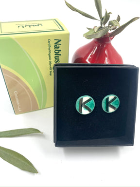 Håndlagde øredobber, 16 mm