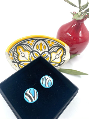 Håndlagde øredobber, 16 mm