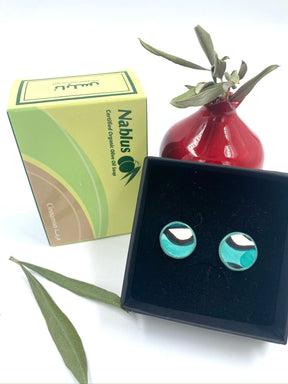 Håndlagde øredobber, 16 mm