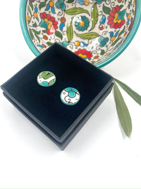 Håndlagde øredobber, 16 mm