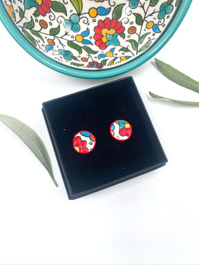 Håndlagde øredobber, 16 mm