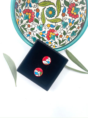 Håndlagde øredobber, 16 mm