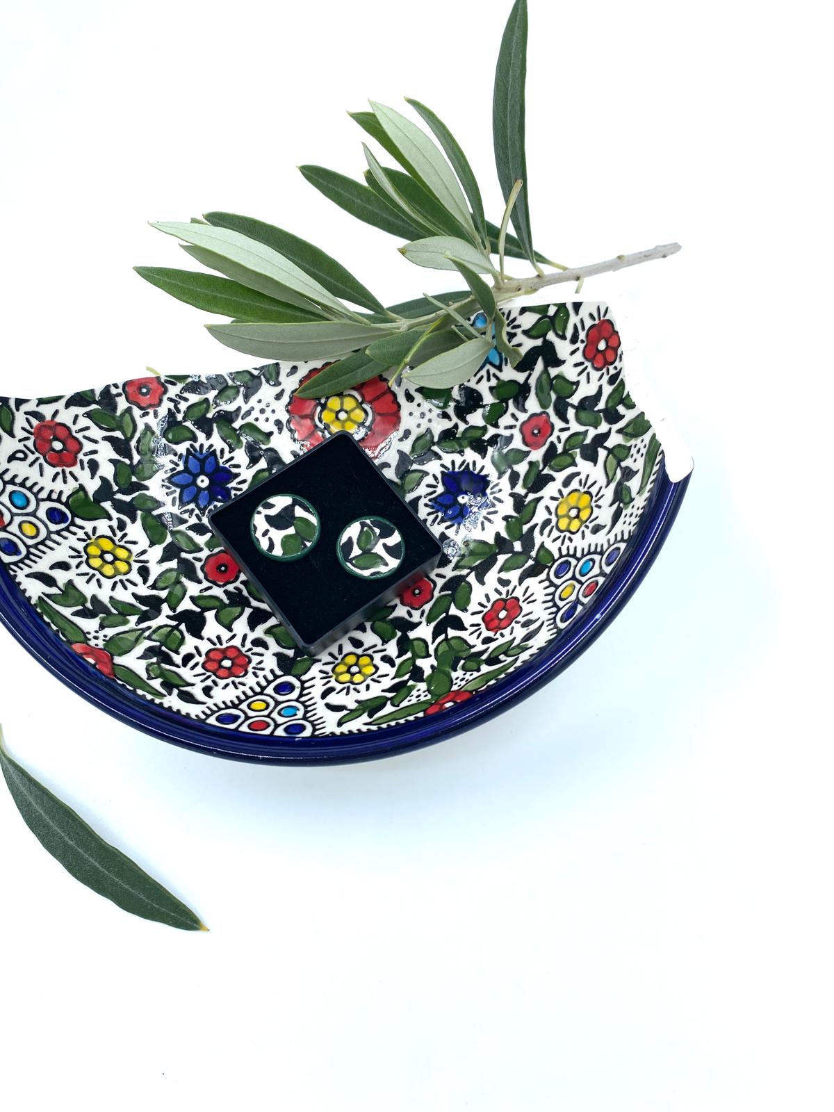 Håndlagde øredobber, 16 mm