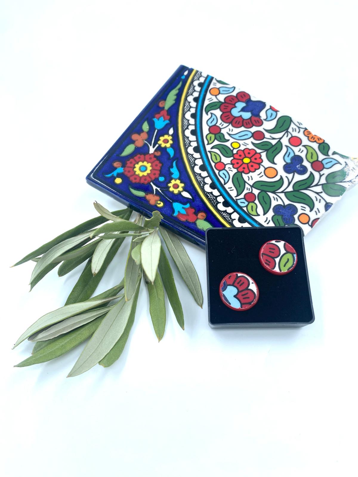 Håndlagde øredobber, 16 mm