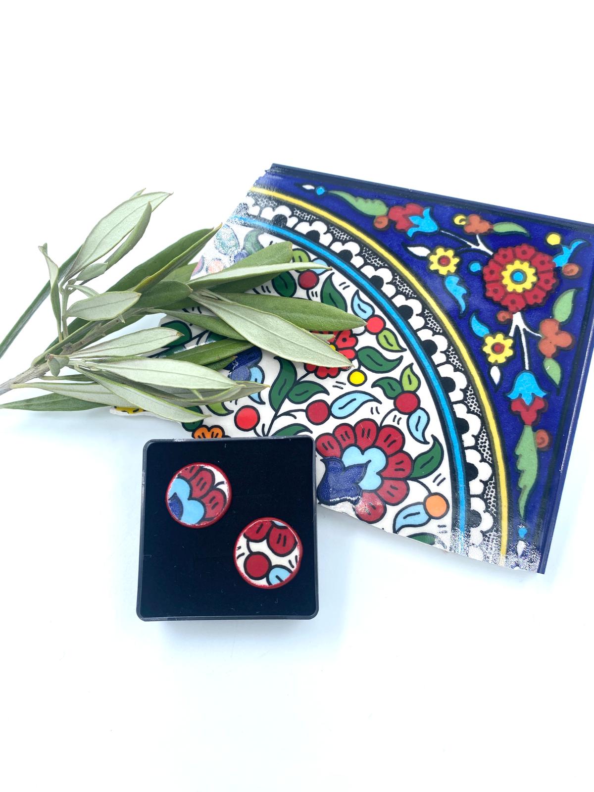 Håndlagde øredobber, 16 mm