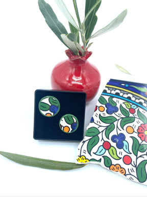 Håndlagde øredobber, 16 mm