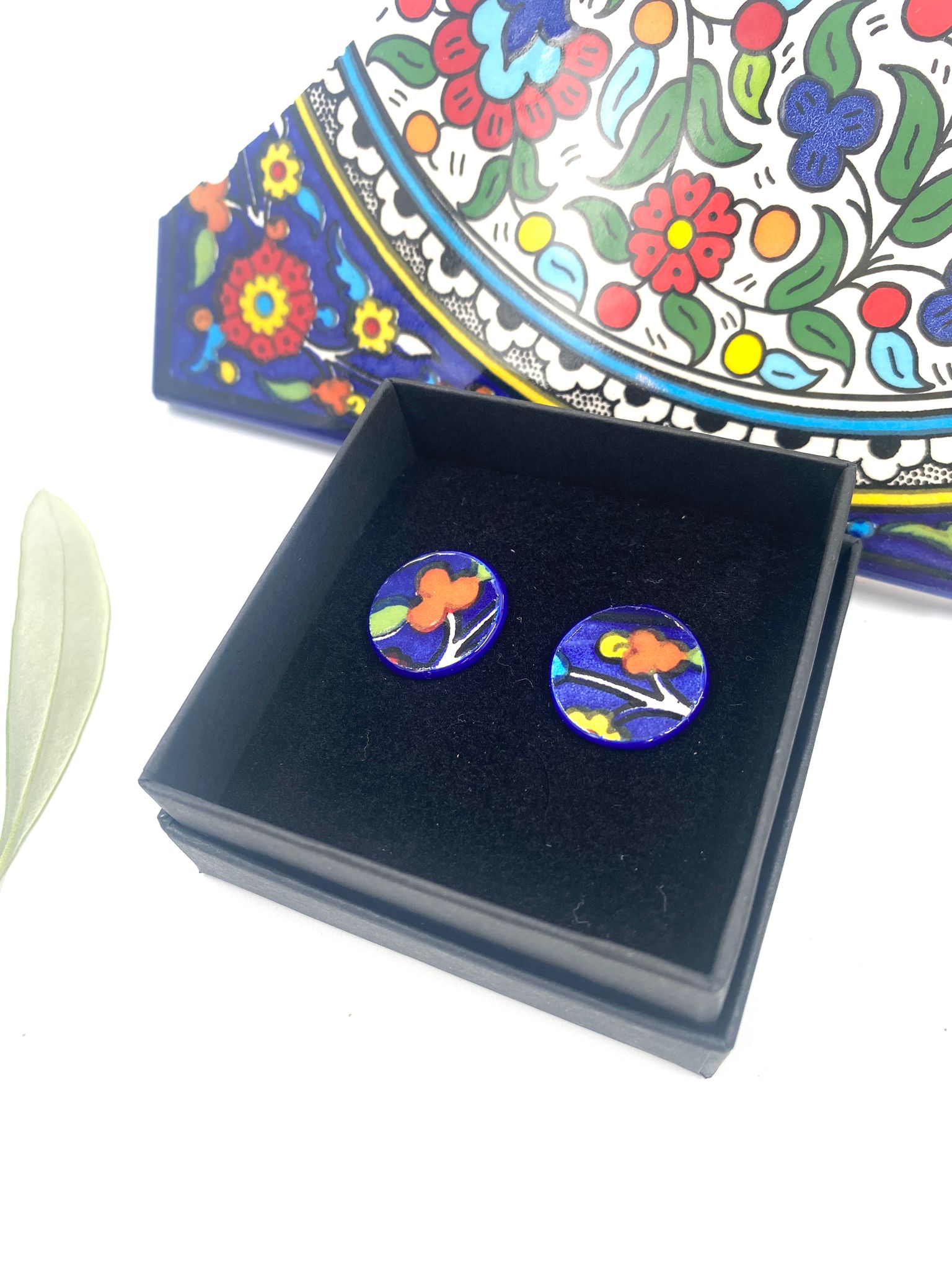 Håndlagde øredobber, 19 mm