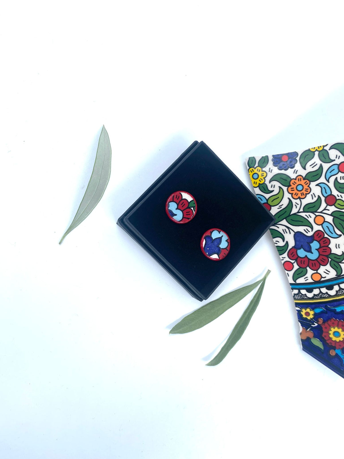 Håndlagde øredobber, 19 mm