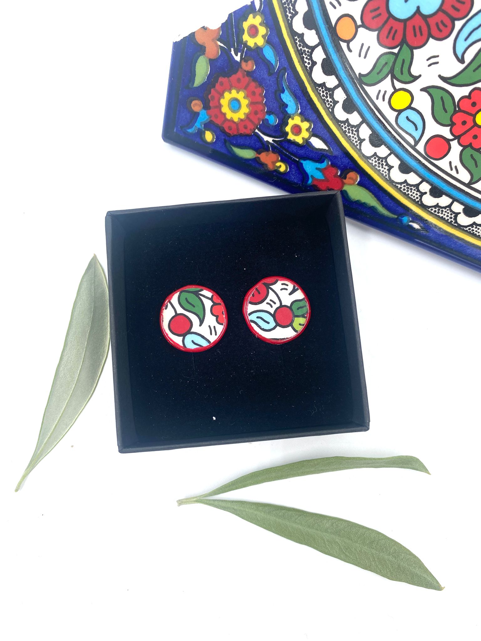 Håndlagde øredobber, 19 mm