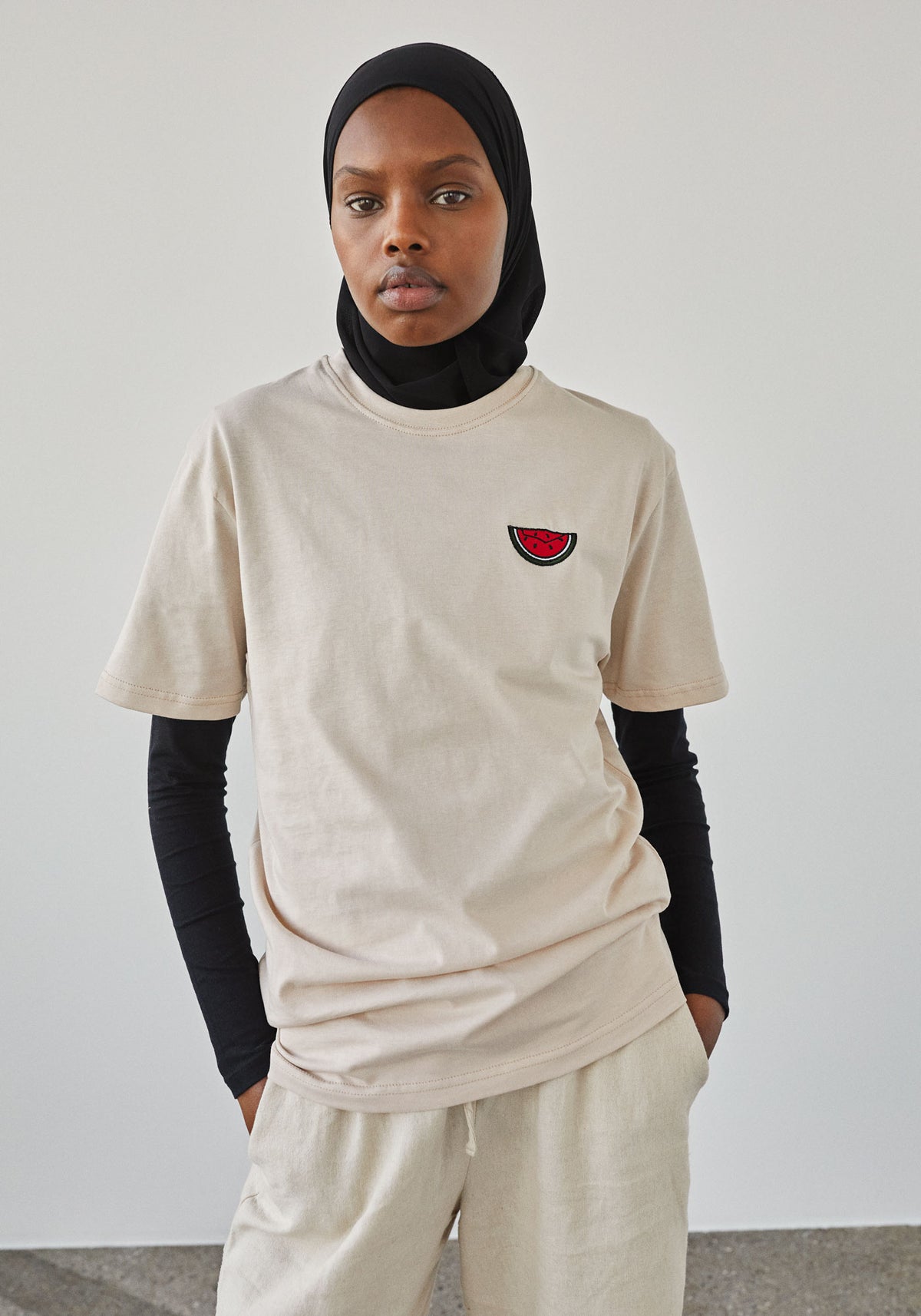 Vannmelonsøm T-skjorte