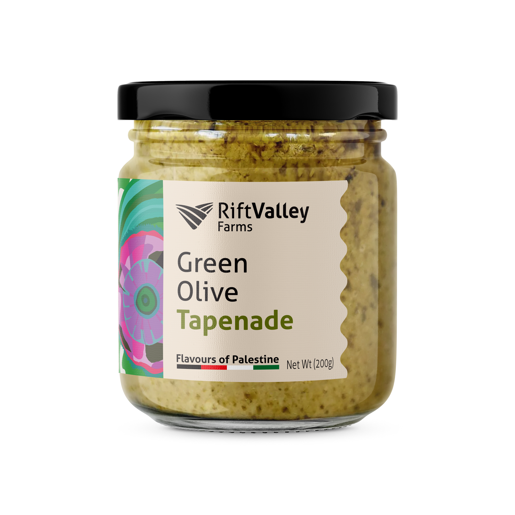 Tapanade med grønne oliven - 200 g