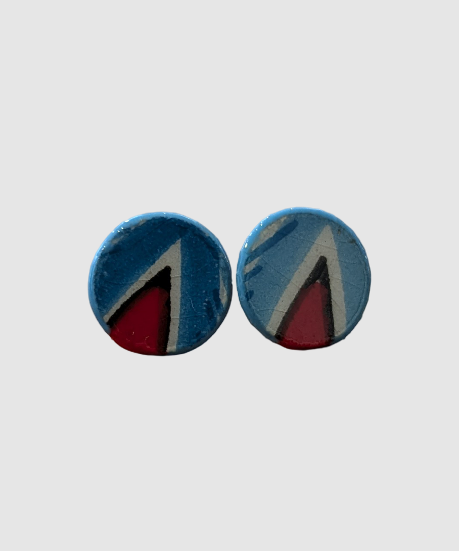 Håndlagde øredobber, 19 mm